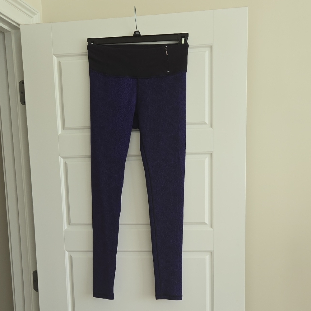 CALIA by Carrie Underwood Purple and Black Athletic Leggings